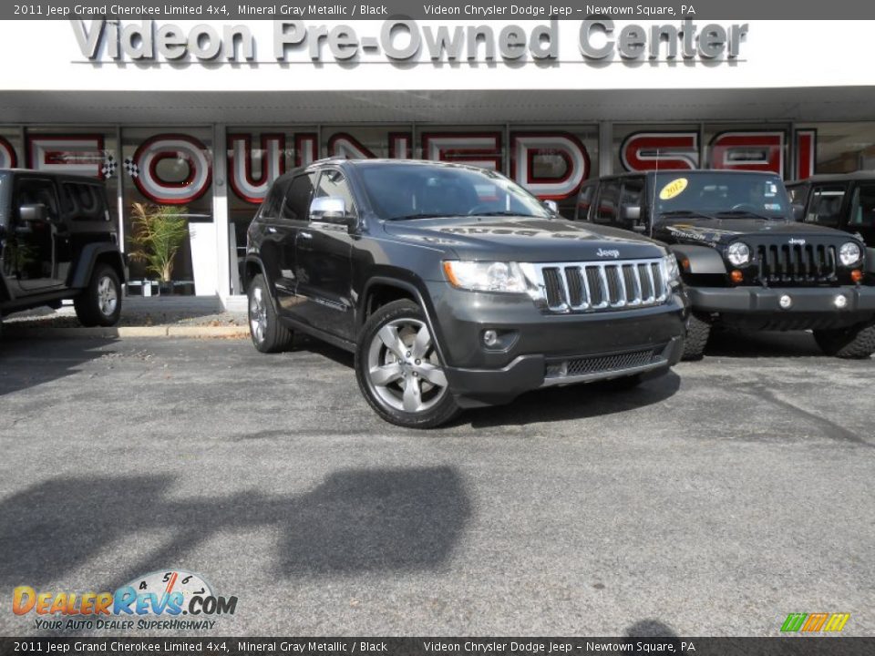 2011 Jeep Grand Cherokee Limited 4x4 Mineral Gray Metallic / Black Photo #1