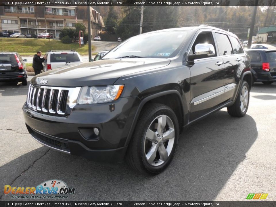 2011 Jeep Grand Cherokee Limited 4x4 Mineral Gray Metallic / Black Photo #3