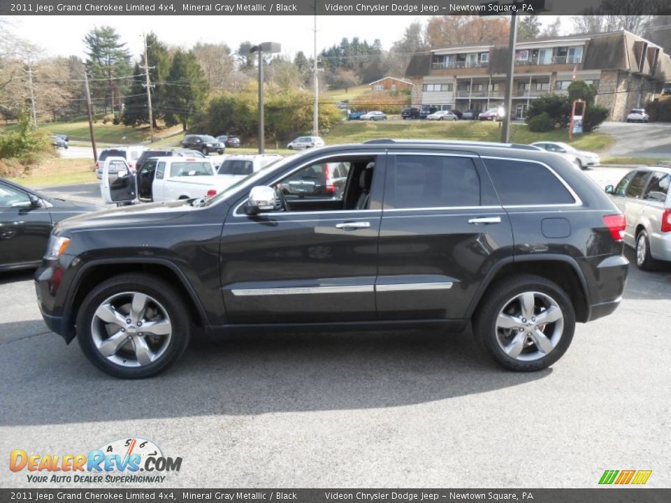 2011 Jeep Grand Cherokee Limited 4x4 Mineral Gray Metallic / Black Photo #4