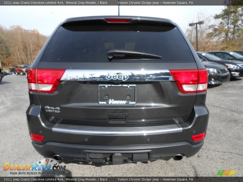 2011 Jeep Grand Cherokee Limited 4x4 Mineral Gray Metallic / Black Photo #6