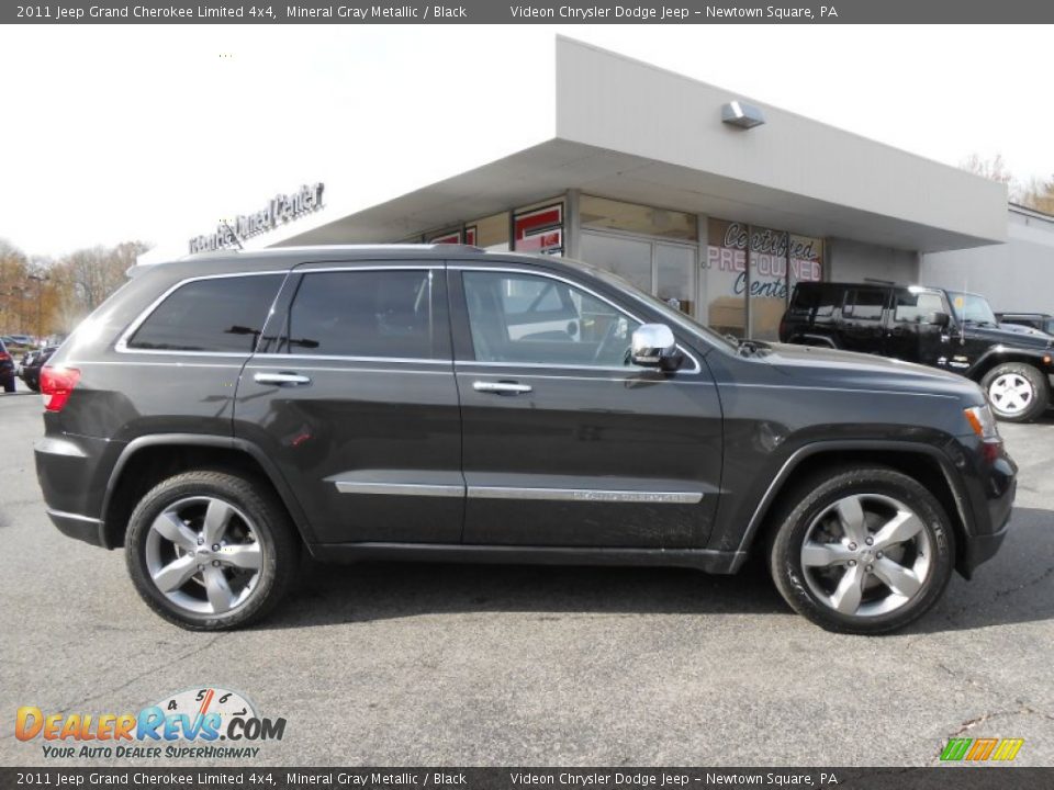2011 Jeep Grand Cherokee Limited 4x4 Mineral Gray Metallic / Black Photo #8