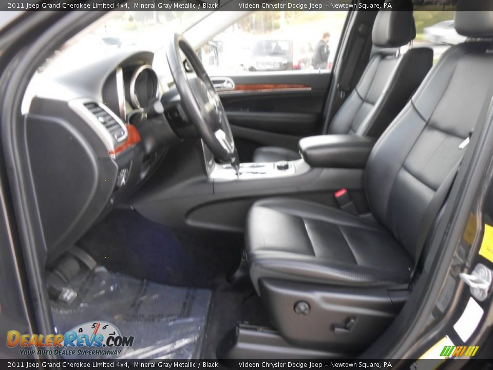 2011 Jeep Grand Cherokee Limited 4x4 Mineral Gray Metallic / Black Photo #10