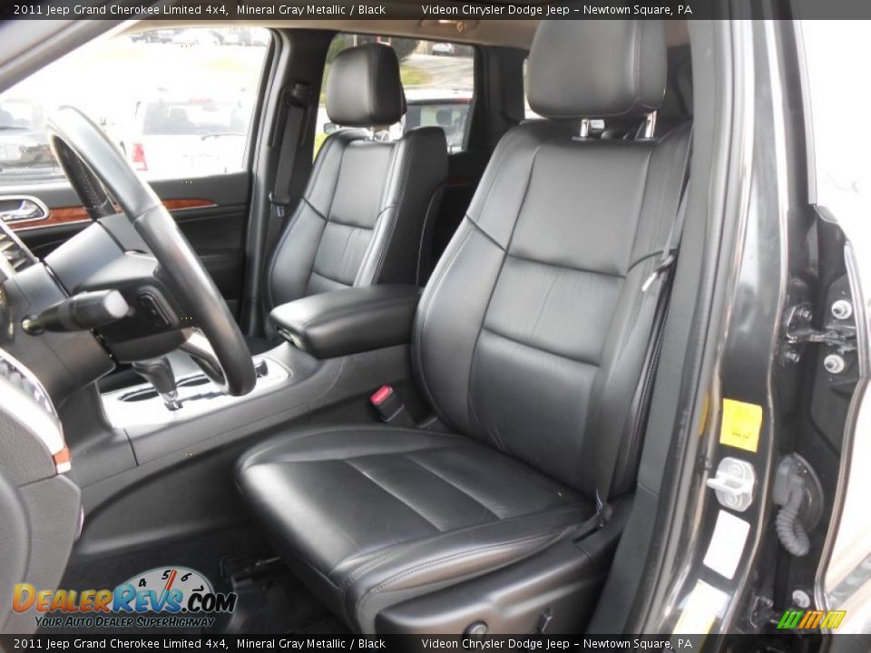 2011 Jeep Grand Cherokee Limited 4x4 Mineral Gray Metallic / Black Photo #11