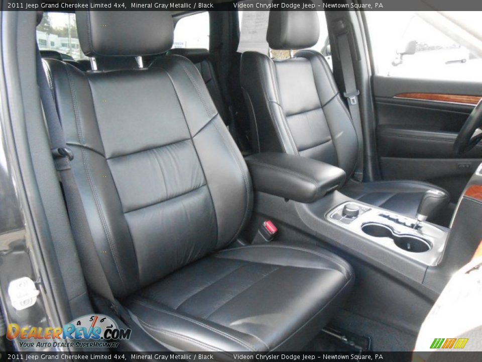2011 Jeep Grand Cherokee Limited 4x4 Mineral Gray Metallic / Black Photo #14