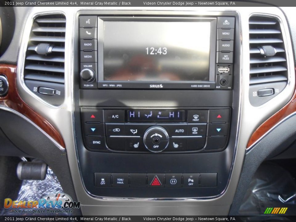 2011 Jeep Grand Cherokee Limited 4x4 Mineral Gray Metallic / Black Photo #23