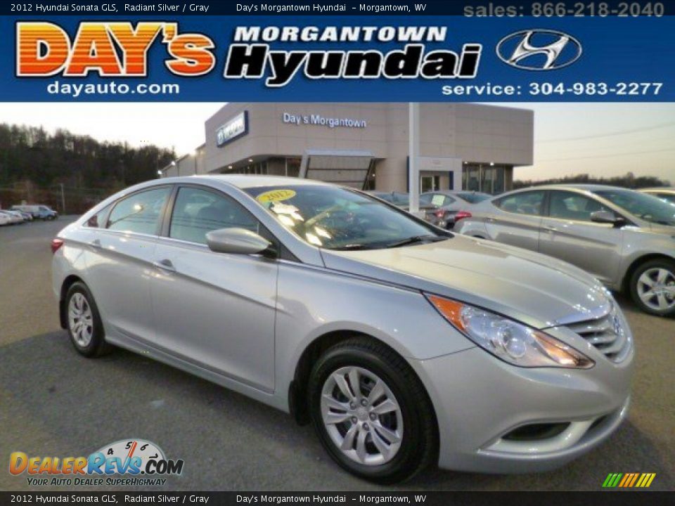 2012 Hyundai Sonata GLS Radiant Silver / Gray Photo #1