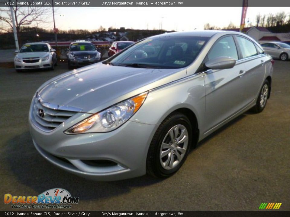 2012 Hyundai Sonata GLS Radiant Silver / Gray Photo #3