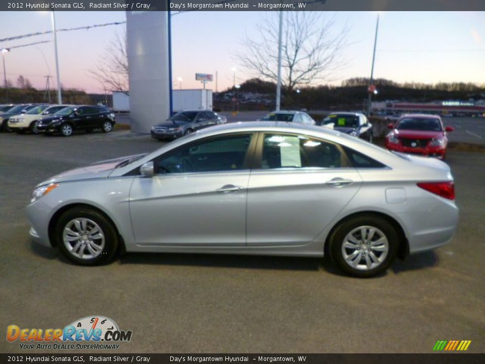 2012 Hyundai Sonata GLS Radiant Silver / Gray Photo #4