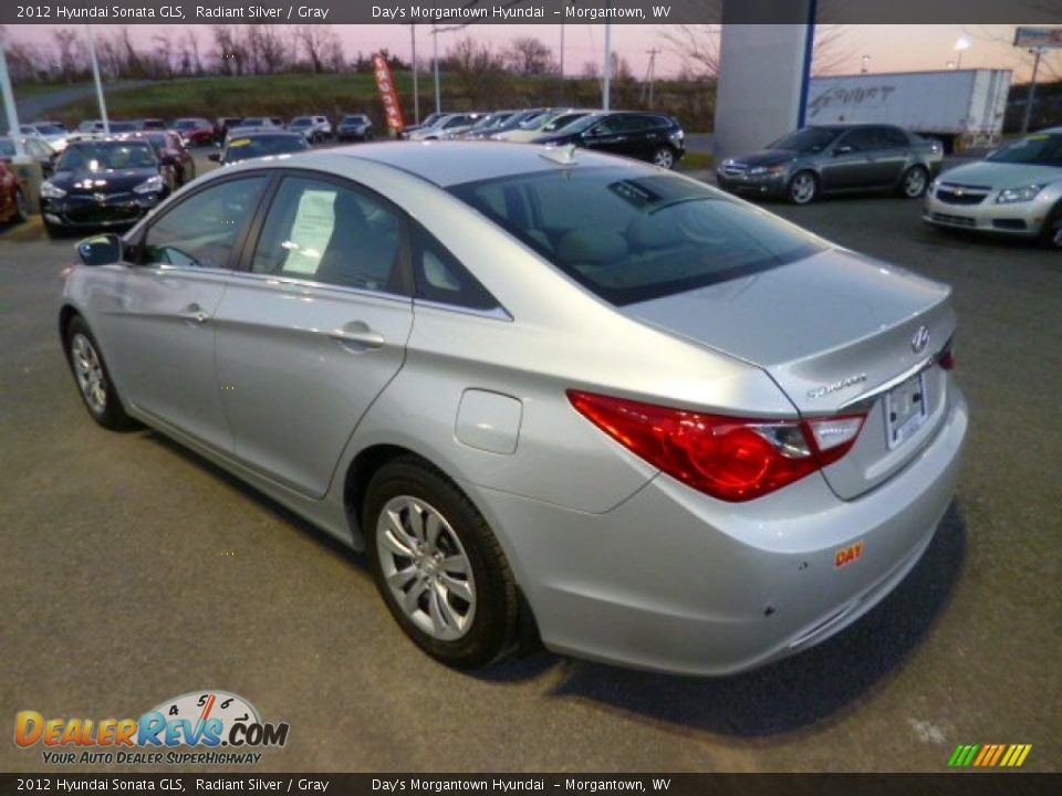 2012 Hyundai Sonata GLS Radiant Silver / Gray Photo #5