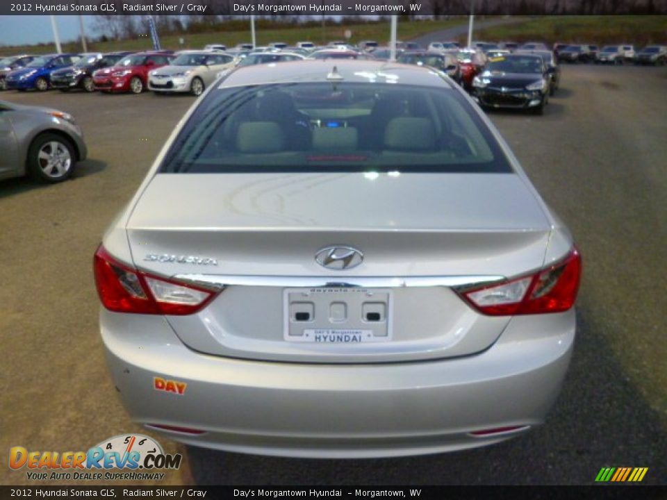 2012 Hyundai Sonata GLS Radiant Silver / Gray Photo #6