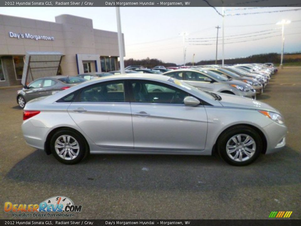 2012 Hyundai Sonata GLS Radiant Silver / Gray Photo #8