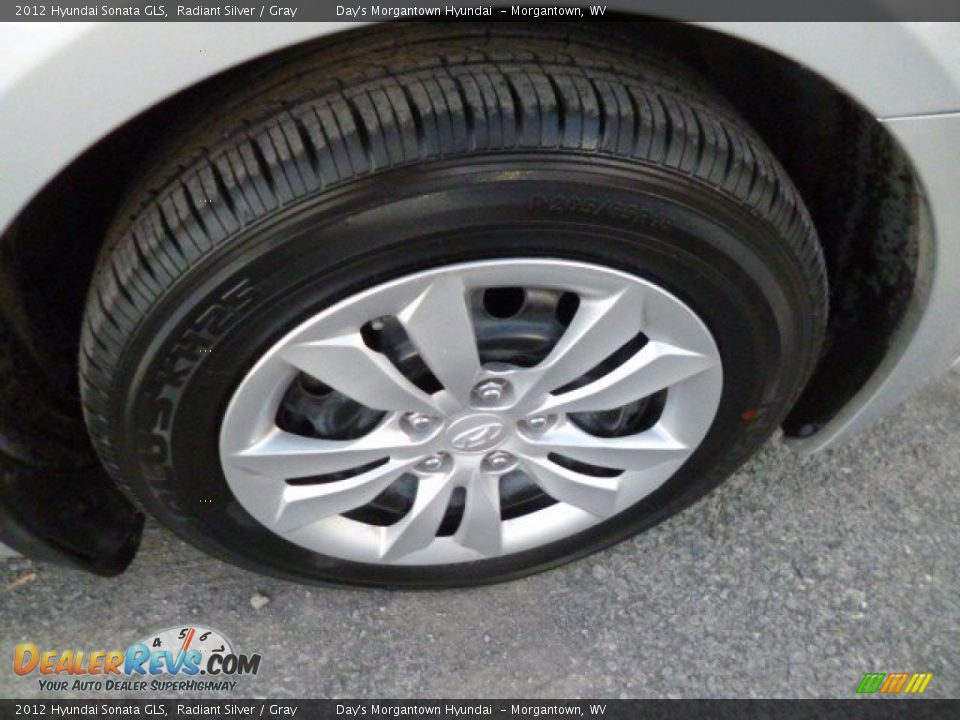 2012 Hyundai Sonata GLS Radiant Silver / Gray Photo #9
