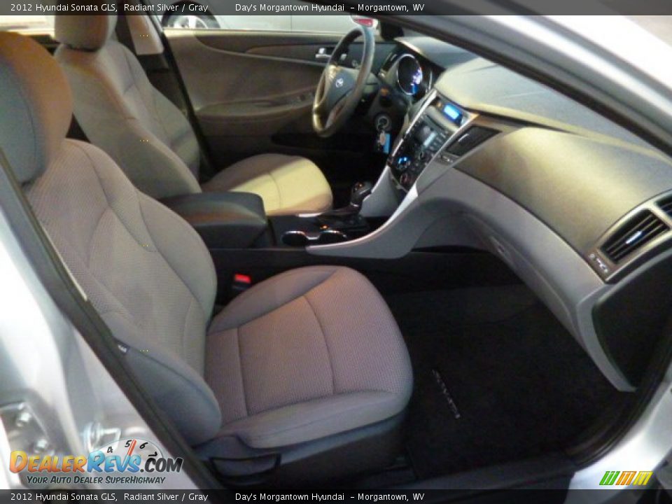 2012 Hyundai Sonata GLS Radiant Silver / Gray Photo #10