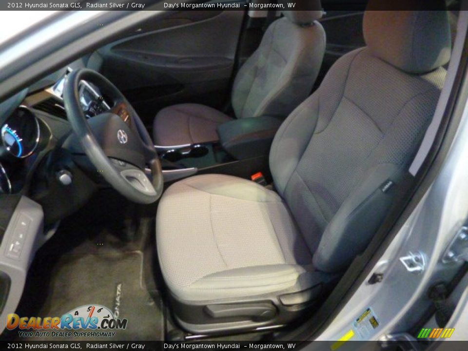 2012 Hyundai Sonata GLS Radiant Silver / Gray Photo #15