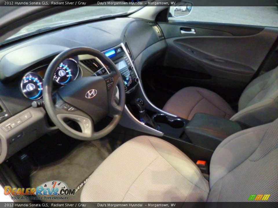2012 Hyundai Sonata GLS Radiant Silver / Gray Photo #16