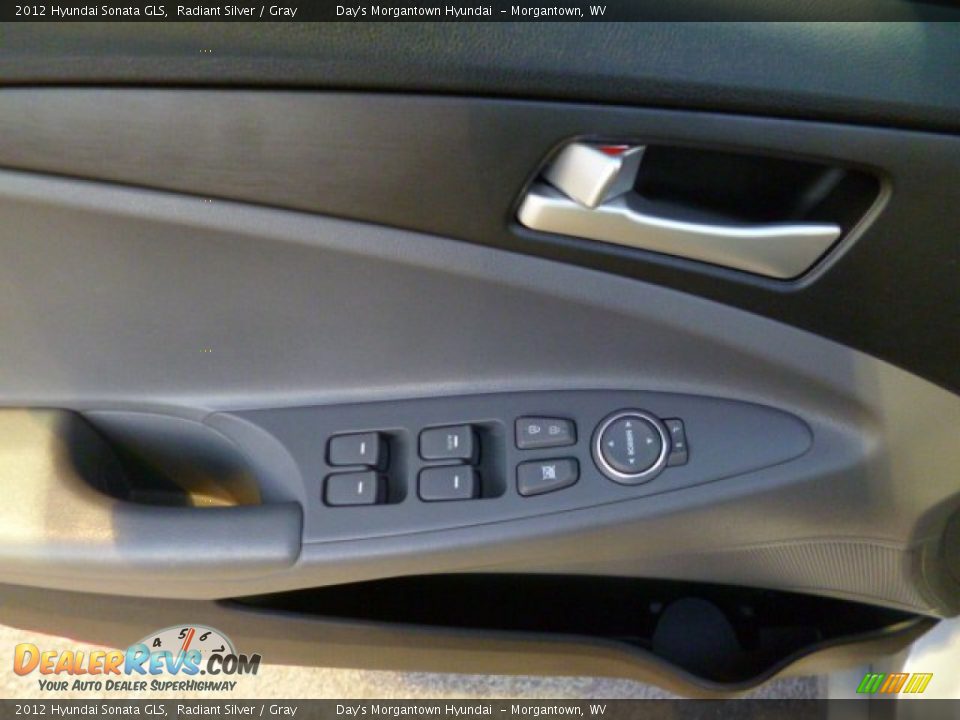2012 Hyundai Sonata GLS Radiant Silver / Gray Photo #17