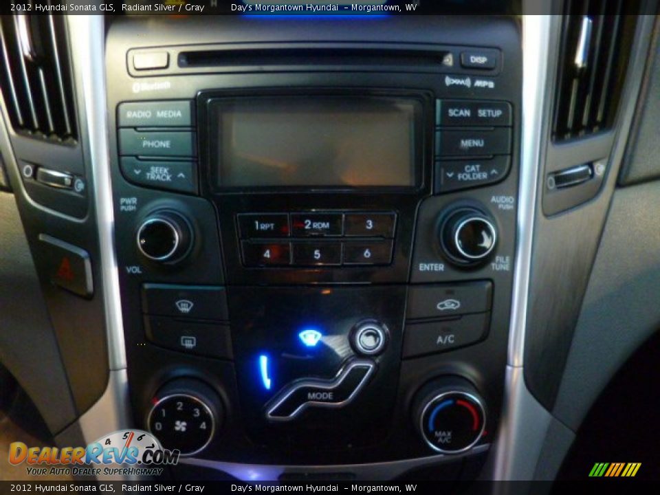 2012 Hyundai Sonata GLS Radiant Silver / Gray Photo #19