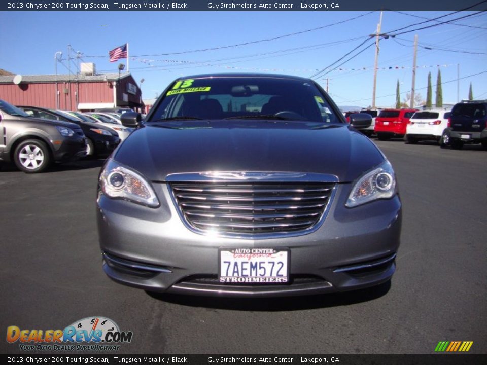 2013 Chrysler 200 Touring Sedan Tungsten Metallic / Black Photo #2