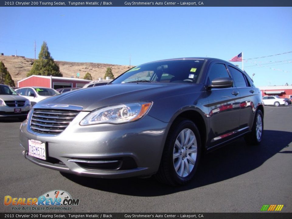 2013 Chrysler 200 Touring Sedan Tungsten Metallic / Black Photo #3
