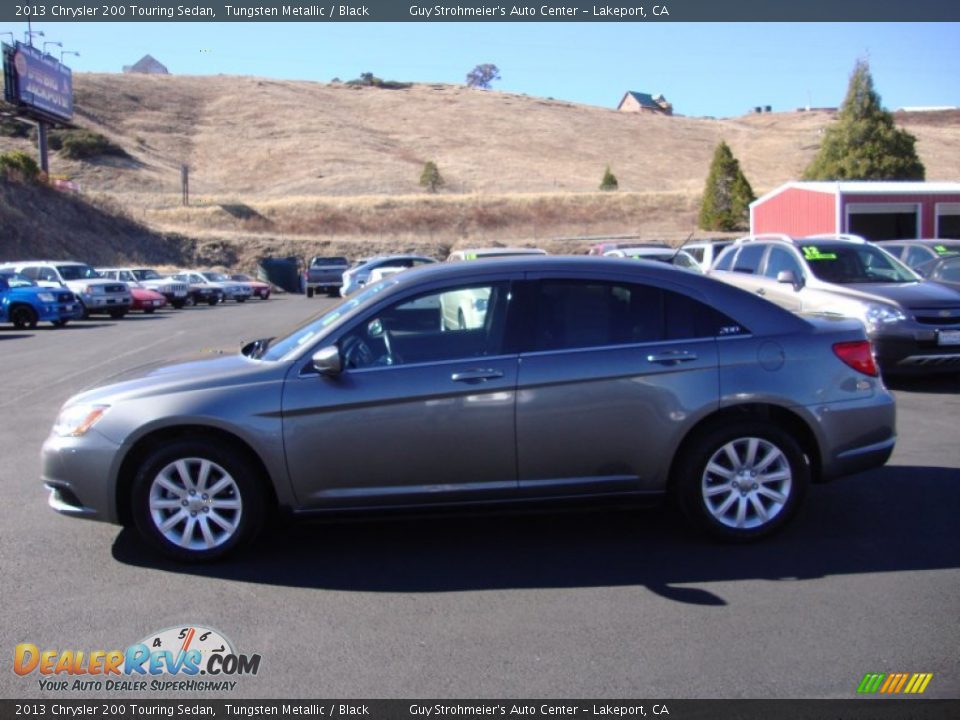 2013 Chrysler 200 Touring Sedan Tungsten Metallic / Black Photo #4