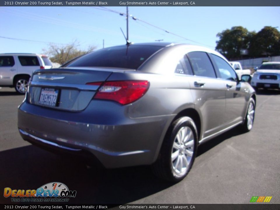 2013 Chrysler 200 Touring Sedan Tungsten Metallic / Black Photo #7