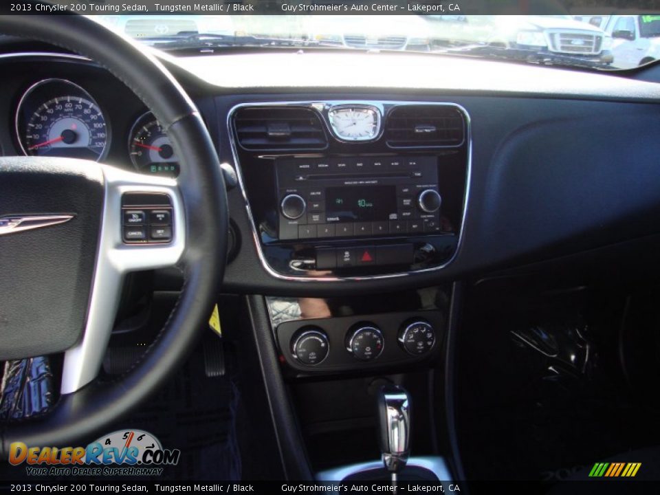 2013 Chrysler 200 Touring Sedan Tungsten Metallic / Black Photo #14