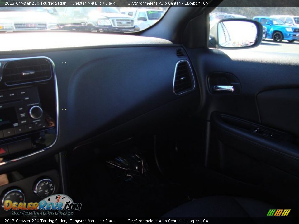 2013 Chrysler 200 Touring Sedan Tungsten Metallic / Black Photo #15