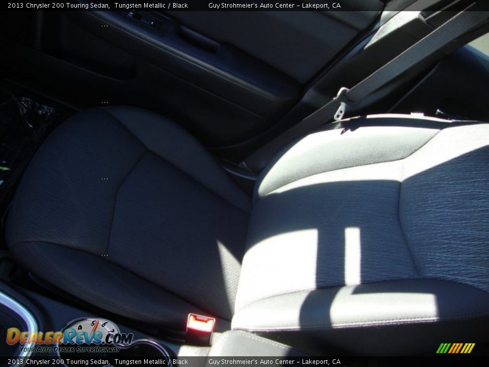 2013 Chrysler 200 Touring Sedan Tungsten Metallic / Black Photo #17