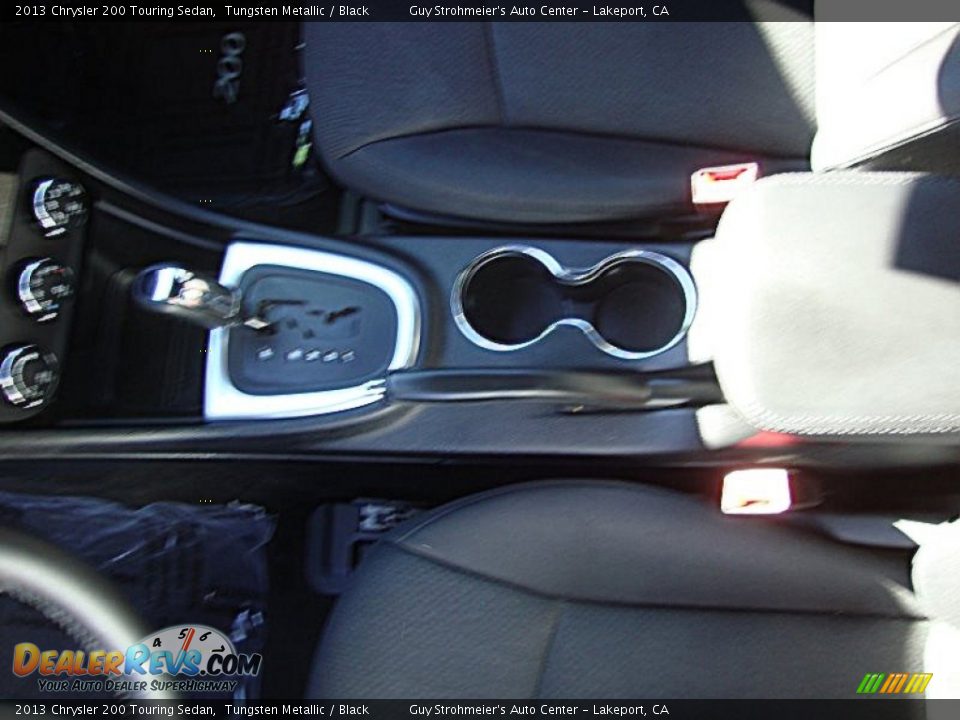 2013 Chrysler 200 Touring Sedan Tungsten Metallic / Black Photo #18