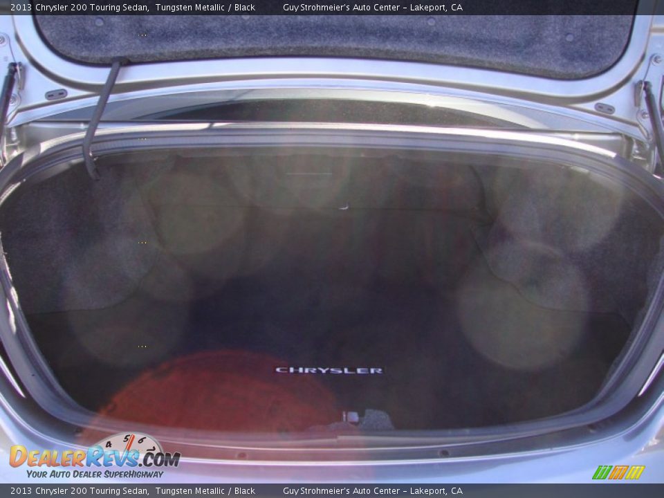 2013 Chrysler 200 Touring Sedan Tungsten Metallic / Black Photo #24