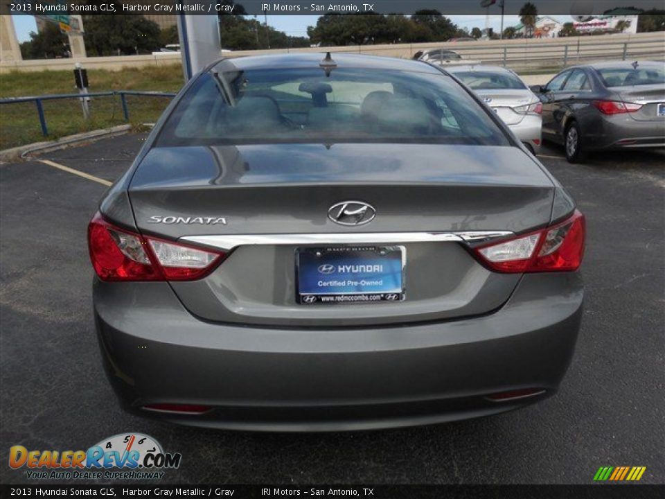 2013 Hyundai Sonata GLS Harbor Gray Metallic / Gray Photo #8