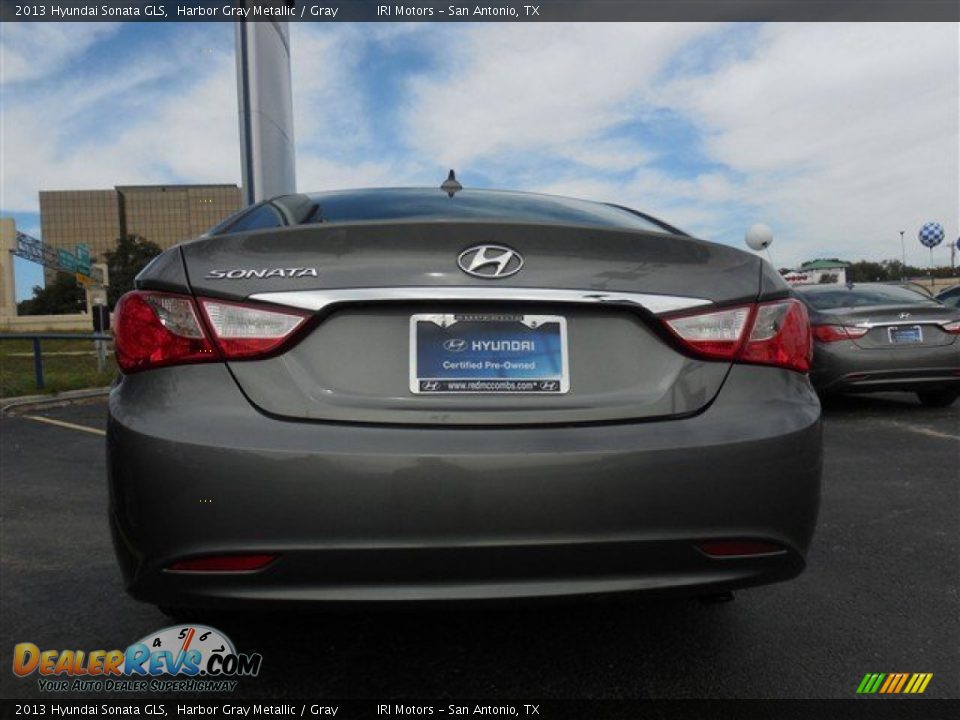 2013 Hyundai Sonata GLS Harbor Gray Metallic / Gray Photo #9