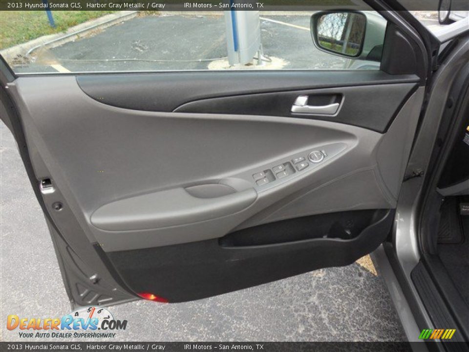 2013 Hyundai Sonata GLS Harbor Gray Metallic / Gray Photo #11