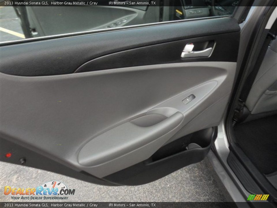 2013 Hyundai Sonata GLS Harbor Gray Metallic / Gray Photo #14