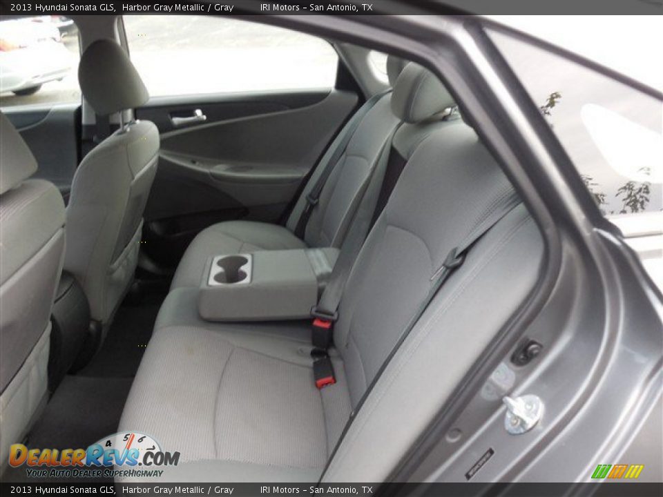 2013 Hyundai Sonata GLS Harbor Gray Metallic / Gray Photo #15