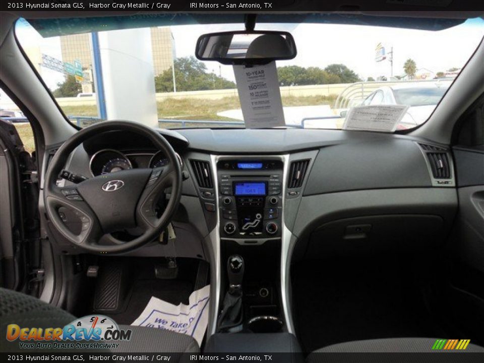 2013 Hyundai Sonata GLS Harbor Gray Metallic / Gray Photo #16