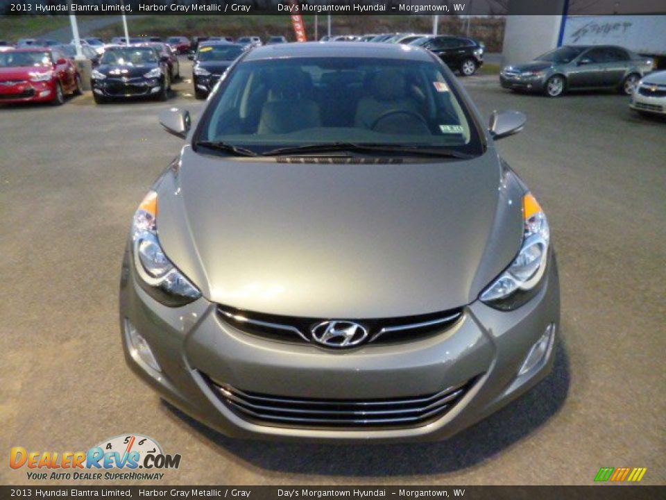 2013 Hyundai Elantra Limited Harbor Gray Metallic / Gray Photo #2