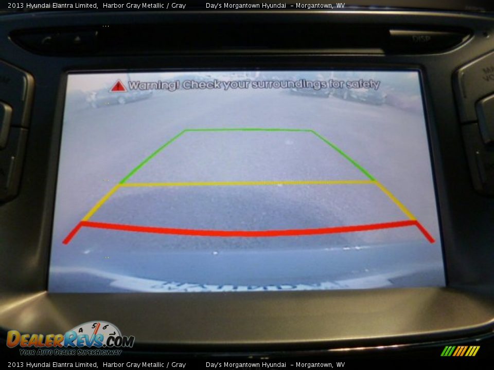 2013 Hyundai Elantra Limited Harbor Gray Metallic / Gray Photo #19