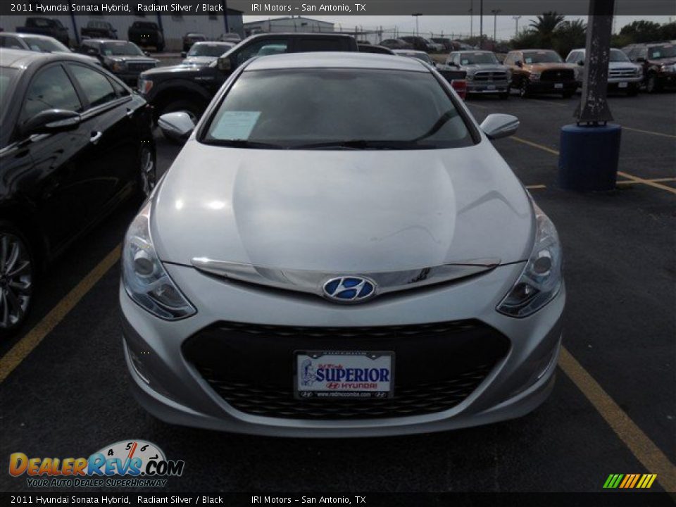 2011 Hyundai Sonata Hybrid Radiant Silver / Black Photo #2