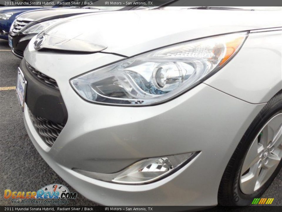 2011 Hyundai Sonata Hybrid Radiant Silver / Black Photo #4