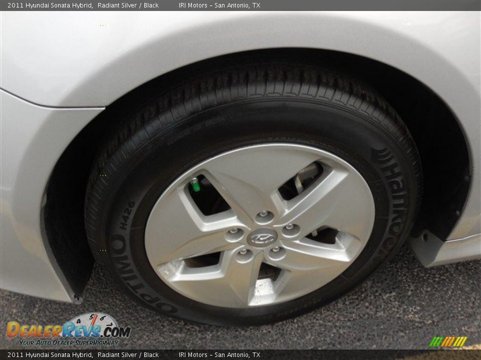 2011 Hyundai Sonata Hybrid Radiant Silver / Black Photo #5