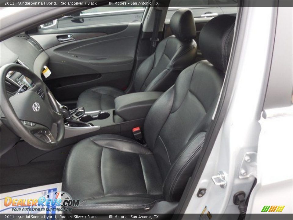 2011 Hyundai Sonata Hybrid Radiant Silver / Black Photo #15