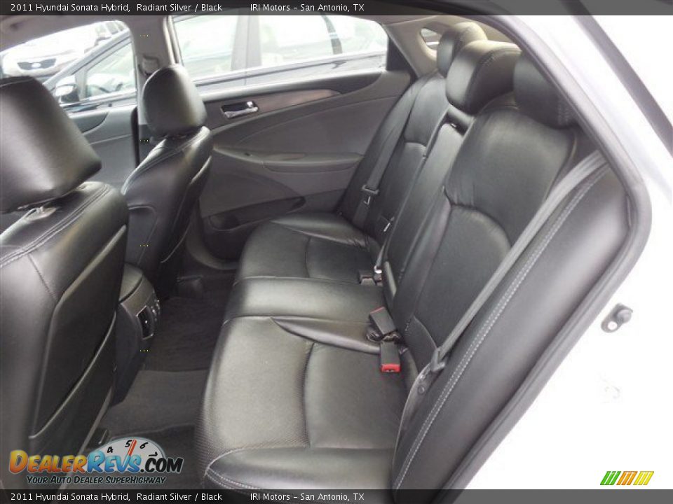 2011 Hyundai Sonata Hybrid Radiant Silver / Black Photo #17