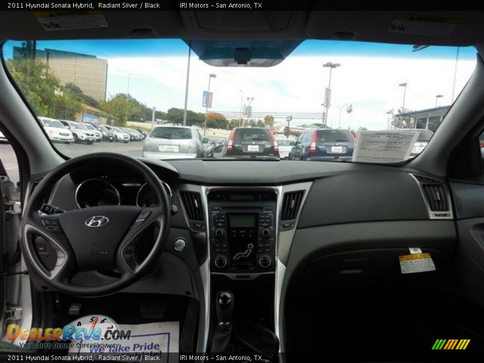 2011 Hyundai Sonata Hybrid Radiant Silver / Black Photo #19