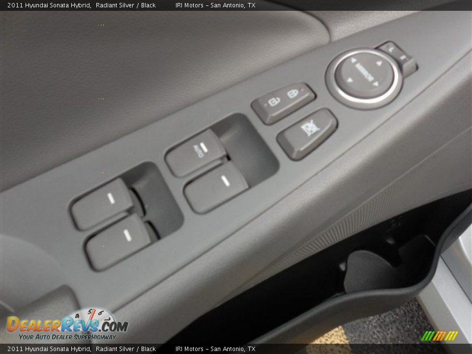 2011 Hyundai Sonata Hybrid Radiant Silver / Black Photo #20