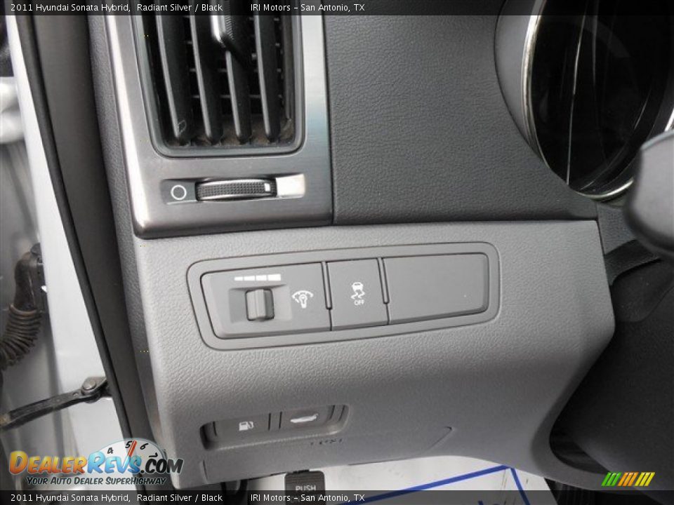 2011 Hyundai Sonata Hybrid Radiant Silver / Black Photo #21