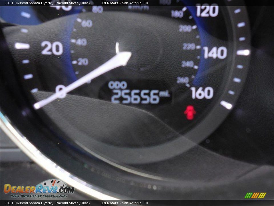 2011 Hyundai Sonata Hybrid Radiant Silver / Black Photo #26
