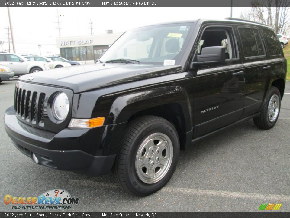 2012 Jeep Patriot Sport Black / Dark Slate Gray Photo #2