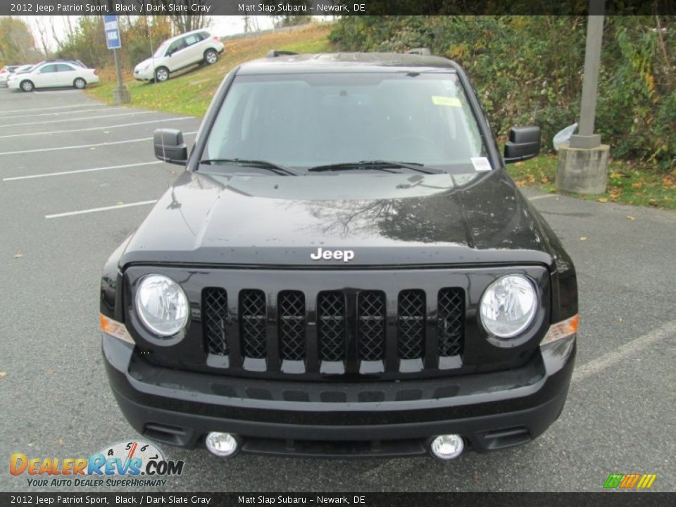 2012 Jeep Patriot Sport Black / Dark Slate Gray Photo #3