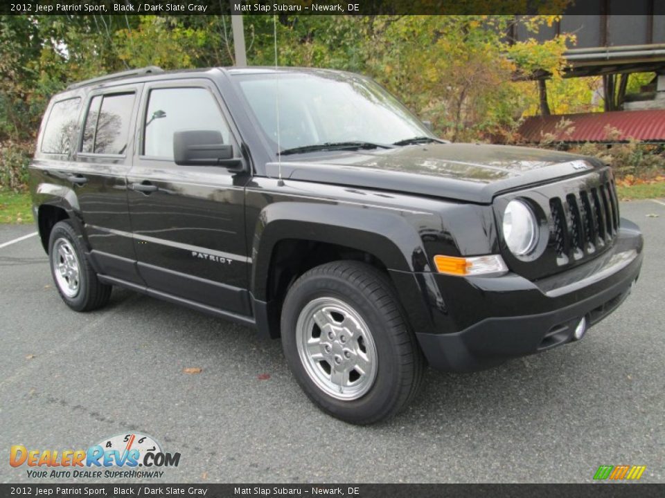 2012 Jeep Patriot Sport Black / Dark Slate Gray Photo #4